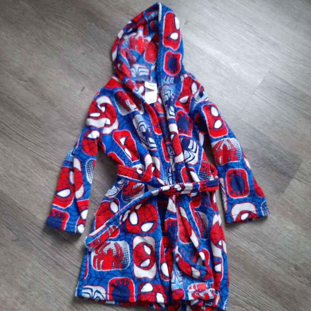 Spider man bath robe
